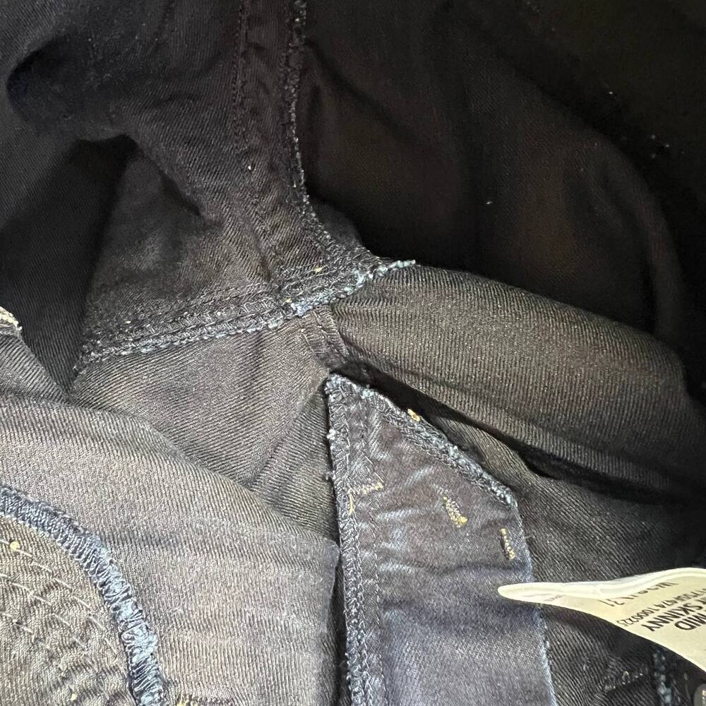 Silver Jean Co. Suki Mid Super Skinny Faux Flap Pocket W28/L31 Dark Wash - Picture 16 of 16
